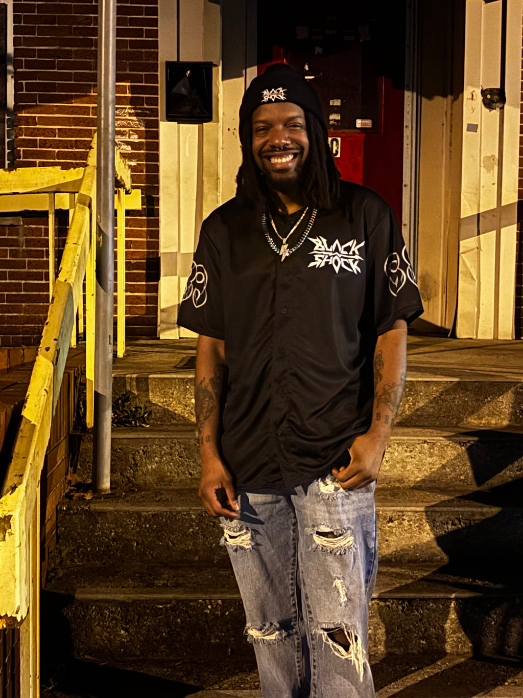 Black Baseball Jersey