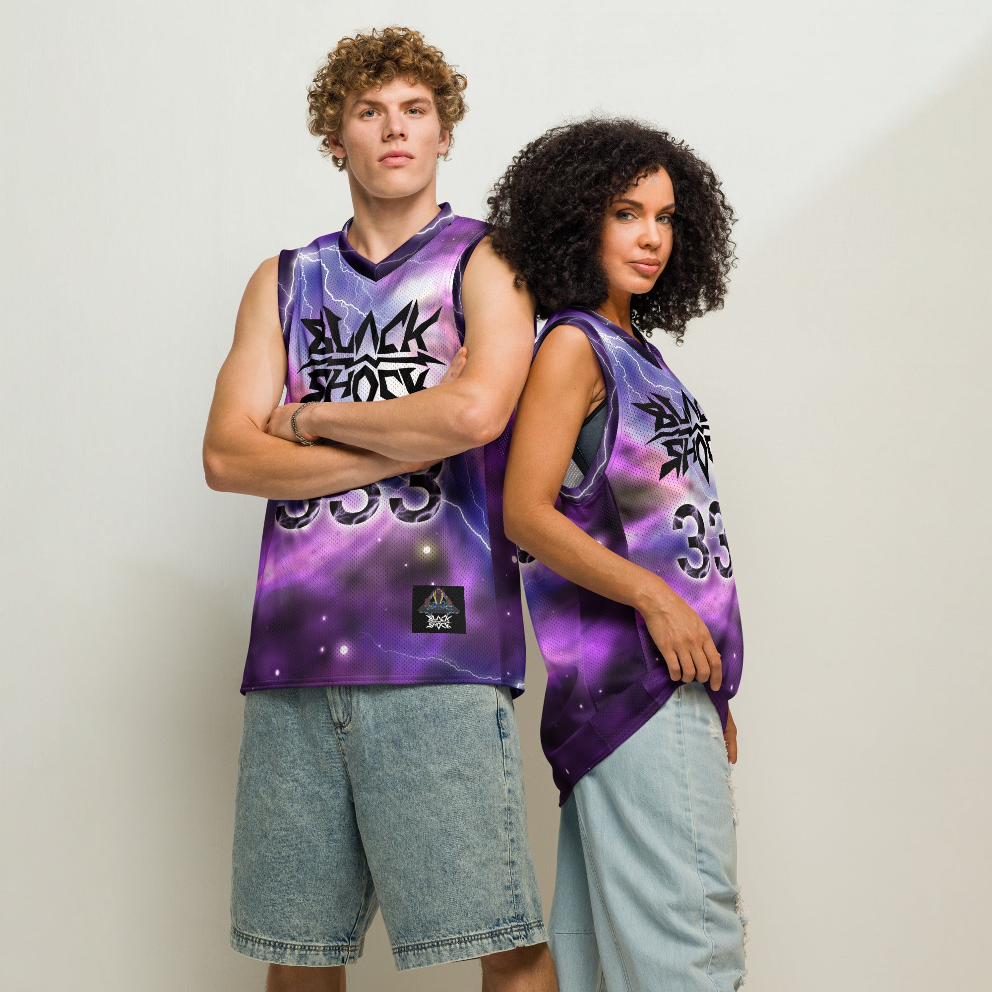 Purple Basketball Jersey